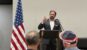 Chris McDaniel speaks to a small group in Biloxi, MS
